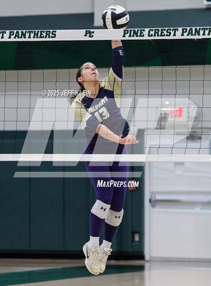 Thumbnail 2 in Calvary Christian vs Pine Crest (FHSAA 3A-13 Semifinal) photogallery.