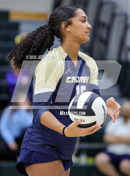 Thumbnail 2 in Calvary Christian vs Pine Crest (FHSAA 3A-13 Semifinal) photogallery.