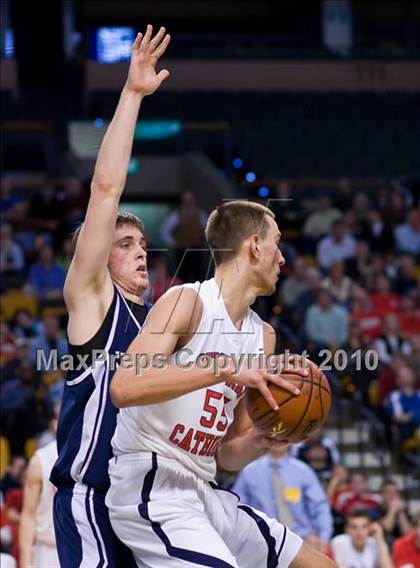 Thumbnail 2 in St. John's Prep vs Central Catholic (MIAA Division 1 North Final) photogallery.