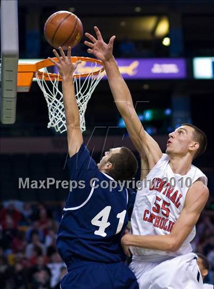 Thumbnail 2 in St. John's Prep vs Central Catholic (MIAA Division 1 North Final) photogallery.