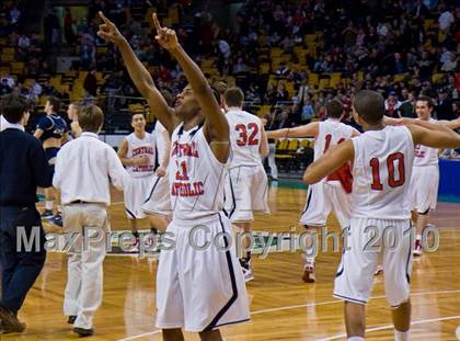 Thumbnail 2 in St. John's Prep vs Central Catholic (MIAA Division 1 North Final) photogallery.