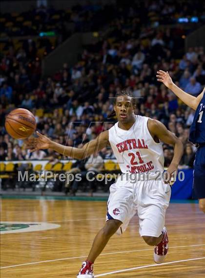 Thumbnail 2 in St. John's Prep vs Central Catholic (MIAA Division 1 North Final) photogallery.