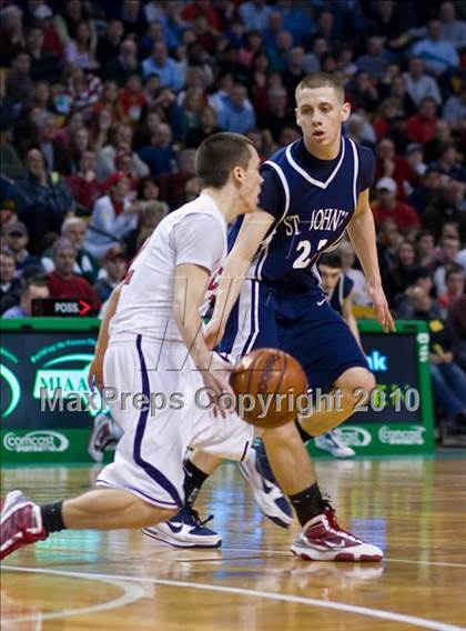 Thumbnail 3 in St. John's Prep vs Central Catholic (MIAA Division 1 North Final) photogallery.