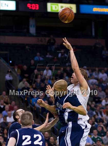 Thumbnail 2 in St. John's Prep vs Central Catholic (MIAA Division 1 North Final) photogallery.