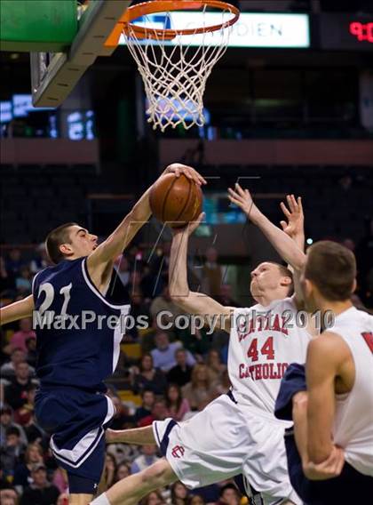 Thumbnail 2 in St. John's Prep vs Central Catholic (MIAA Division 1 North Final) photogallery.