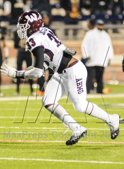 Thumbnail 2 in Wylie vs South Oak Cliff (UIL 4A Regional Playoff) photogallery.