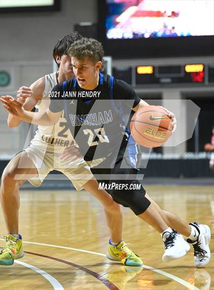 Thumbnail 2 in Bingham @ Crean Lutheran (Tarkanian Classic) photogallery.
