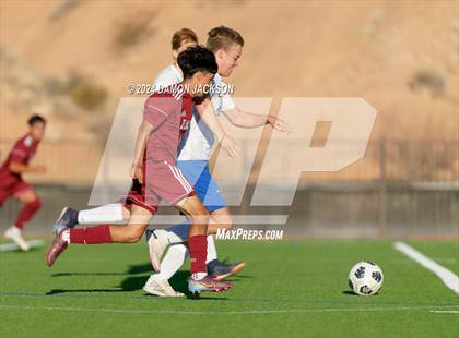 Thumbnail 3 in Elko vs Moapa Valley (JV Team Bulldog Invitational) photogallery.