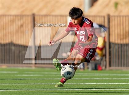 Thumbnail 2 in Elko vs Moapa Valley (JV Team Bulldog Invitational) photogallery.