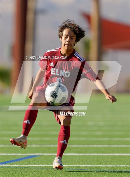 Thumbnail 1 in Elko vs Moapa Valley (JV Team Bulldog Invitational) photogallery.