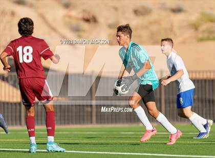 Thumbnail 3 in Elko vs Moapa Valley (JV Team Bulldog Invitational) photogallery.