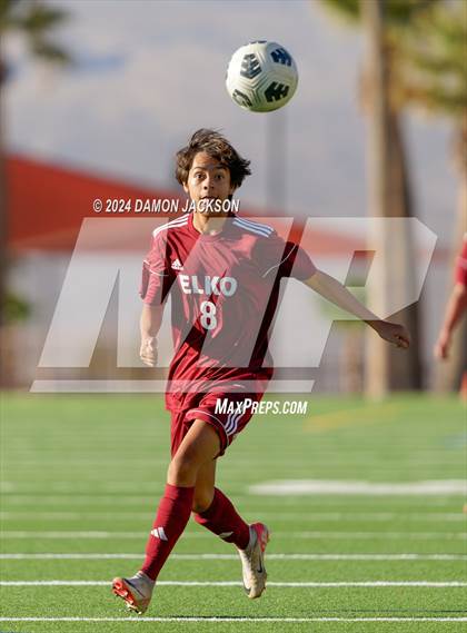 Thumbnail 2 in Elko vs Moapa Valley (JV Team Bulldog Invitational) photogallery.