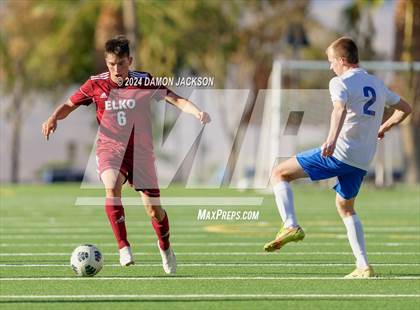 Thumbnail 3 in Elko vs Moapa Valley (JV Team Bulldog Invitational) photogallery.