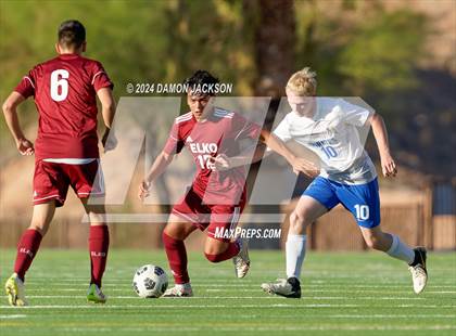 Thumbnail 1 in Elko vs Moapa Valley (JV Team Bulldog Invitational) photogallery.