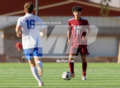 Thumbnail 3 in Elko vs Moapa Valley (JV Team Bulldog Invitational) photogallery.