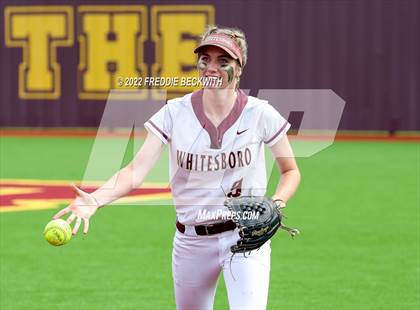 Thumbnail 3 in Whitesboro vs. Whitewright (UIL 3A Area Playoff) photogallery.
