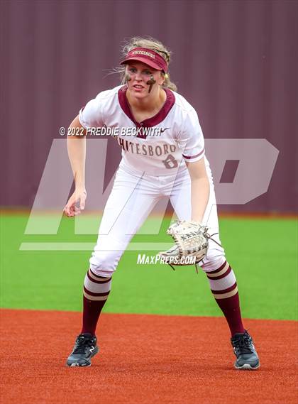 Thumbnail 2 in Whitesboro vs. Whitewright (UIL 3A Area Playoff) photogallery.