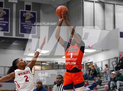 Thumbnail 2 in Lawrence North vs Gary West Side (Sneakers for Santa Shootout) photogallery.