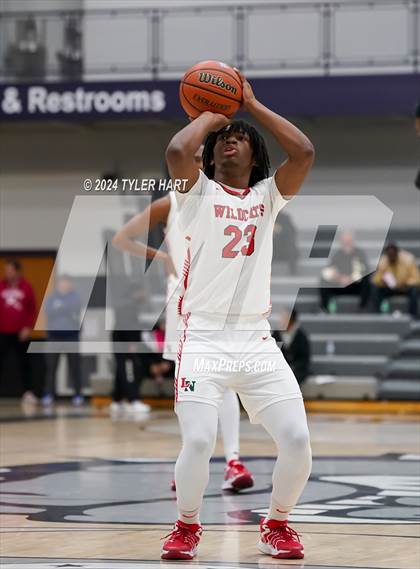 Thumbnail 2 in Lawrence North vs Gary West Side (Sneakers for Santa Shootout) photogallery.