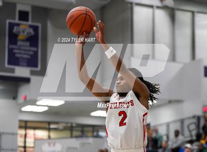 Thumbnail 2 in Lawrence North vs Gary West Side (Sneakers for Santa Shootout) photogallery.