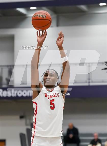 Thumbnail 3 in Lawrence North vs Gary West Side (Sneakers for Santa Shootout) photogallery.