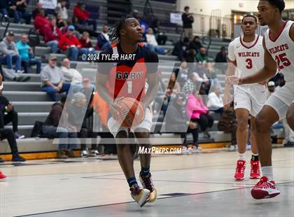 Thumbnail 3 in Lawrence North vs Gary West Side (Sneakers for Santa Shootout) photogallery.