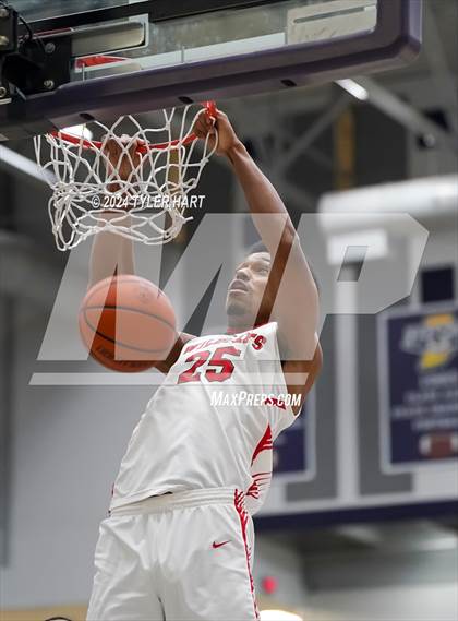 Thumbnail 3 in Lawrence North vs Gary West Side (Sneakers for Santa Shootout) photogallery.