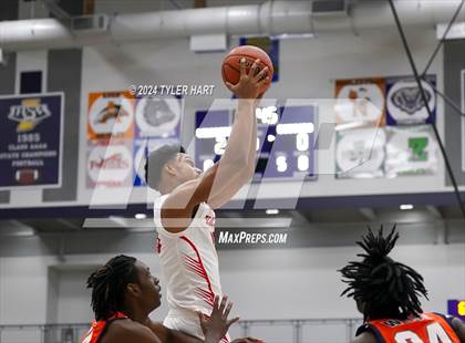 Thumbnail 3 in Lawrence North vs Gary West Side (Sneakers for Santa Shootout) photogallery.
