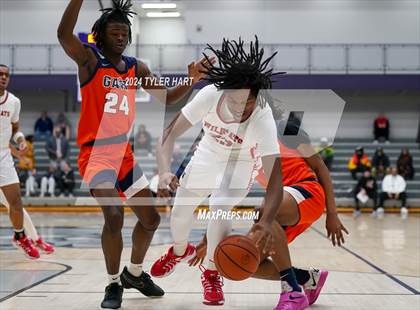 Thumbnail 1 in Lawrence North vs Gary West Side (Sneakers for Santa Shootout) photogallery.