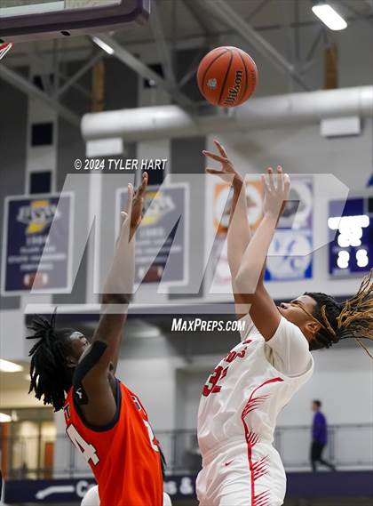 Thumbnail 1 in Lawrence North vs Gary West Side (Sneakers for Santa Shootout) photogallery.