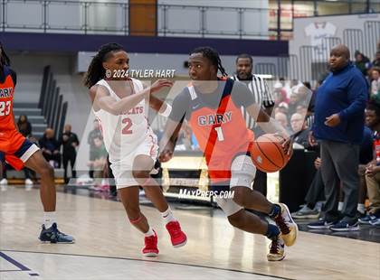 Thumbnail 2 in Lawrence North vs Gary West Side (Sneakers for Santa Shootout) photogallery.