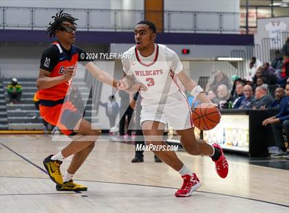 Thumbnail 2 in Lawrence North vs Gary West Side (Sneakers for Santa Shootout) photogallery.