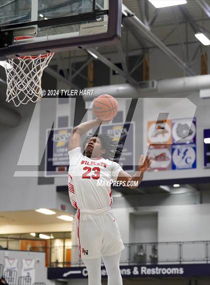 Thumbnail 3 in Lawrence North vs Gary West Side (Sneakers for Santa Shootout) photogallery.