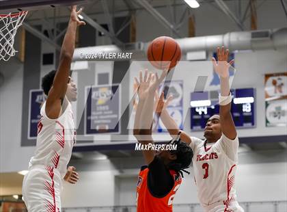 Thumbnail 1 in Lawrence North vs Gary West Side (Sneakers for Santa Shootout) photogallery.
