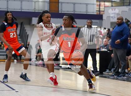 Thumbnail 3 in Lawrence North vs Gary West Side (Sneakers for Santa Shootout) photogallery.