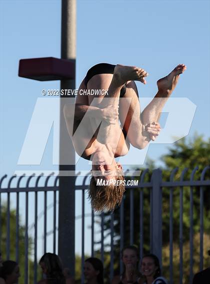 Thumbnail 2 in Gilbert Classical, Morenci & Higley at Williams Field (Boys Dive) photogallery.