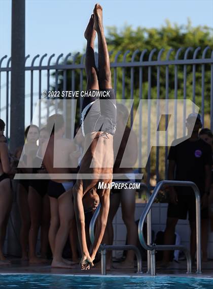 Thumbnail 2 in Gilbert Classical, Morenci & Higley at Williams Field (Boys Dive) photogallery.