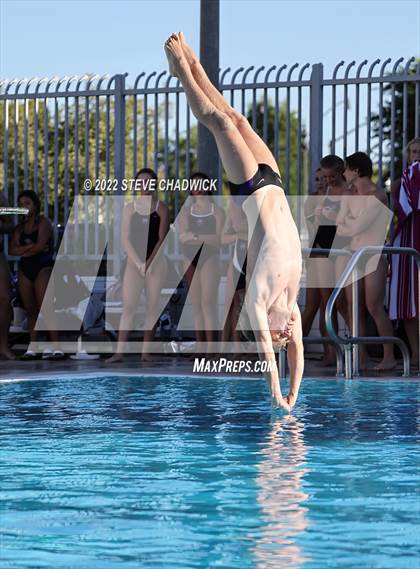 Thumbnail 2 in Gilbert Classical, Morenci & Higley at Williams Field (Boys Dive) photogallery.