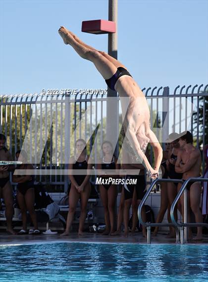 Thumbnail 1 in Gilbert Classical, Morenci & Higley at Williams Field (Boys Dive) photogallery.