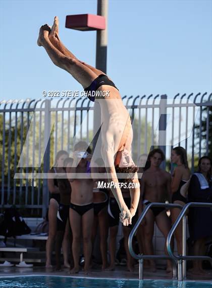 Thumbnail 2 in Gilbert Classical, Morenci & Higley at Williams Field (Boys Dive) photogallery.