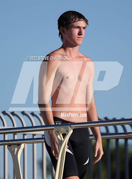 Thumbnail 2 in Gilbert Classical, Morenci & Higley at Williams Field (Boys Dive) photogallery.