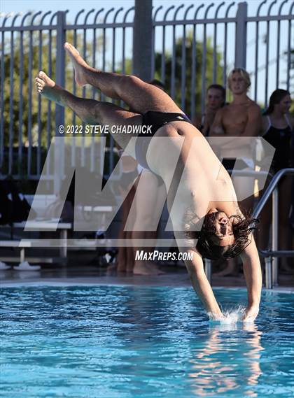 Thumbnail 1 in Gilbert Classical, Morenci & Higley at Williams Field (Boys Dive) photogallery.