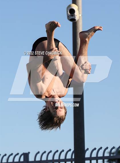 Thumbnail 1 in Gilbert Classical, Morenci & Higley at Williams Field (Boys Dive) photogallery.