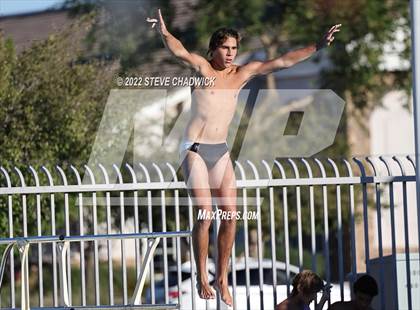 Thumbnail 3 in Gilbert Classical, Morenci & Higley at Williams Field (Boys Dive) photogallery.