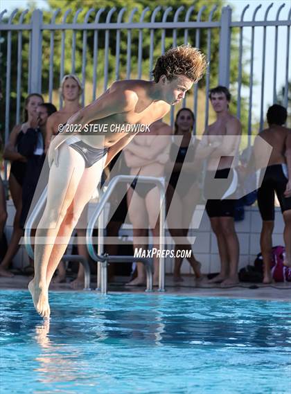 Thumbnail 3 in Gilbert Classical, Morenci & Higley at Williams Field (Boys Dive) photogallery.