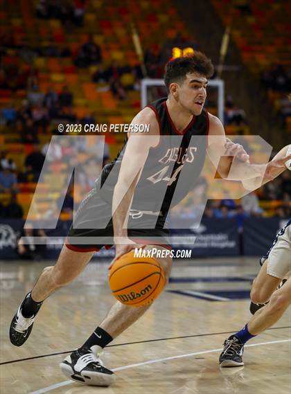 Thumbnail 3 in Dixie vs. Layton Christian Academy (UHSAA 4A Semifinal) photogallery.