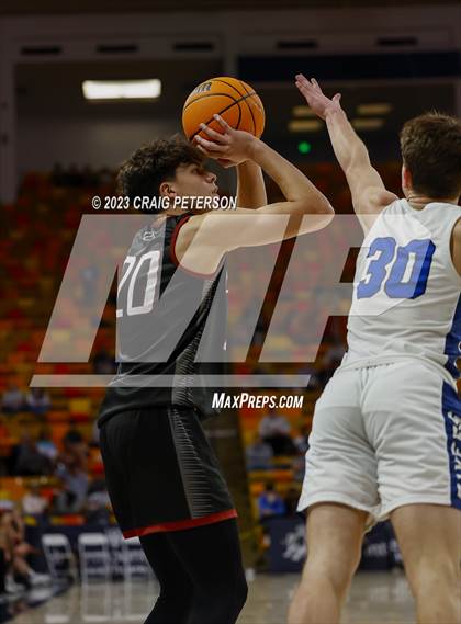 Thumbnail 2 in Dixie vs. Layton Christian Academy (UHSAA 4A Semifinal) photogallery.