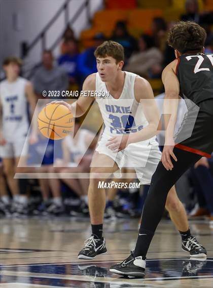 Thumbnail 1 in Dixie vs. Layton Christian Academy (UHSAA 4A Semifinal) photogallery.