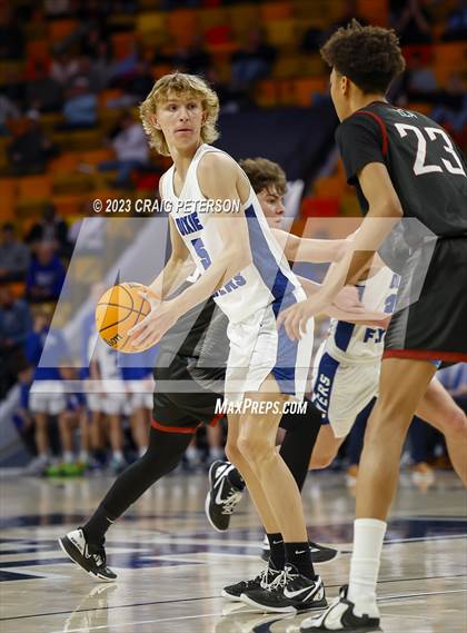 Thumbnail 2 in Dixie vs. Layton Christian Academy (UHSAA 4A Semifinal) photogallery.