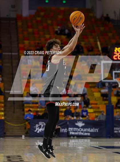 Thumbnail 2 in Dixie vs. Layton Christian Academy (UHSAA 4A Semifinal) photogallery.